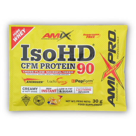IsoHD 90 CFM Protein 30g Beutel - doppelt weiße Schokolade