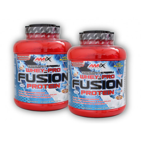 2x WheyPro Fusion Protein 2300g - Moca Schoko Kaffee