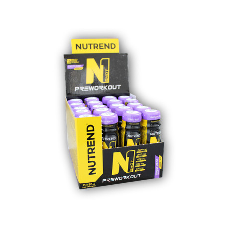 N1 Shot 20 x 60ml - orange fire