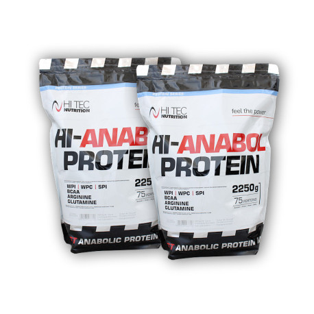2x Hi Anabol Protein 2250g - Schokolade
