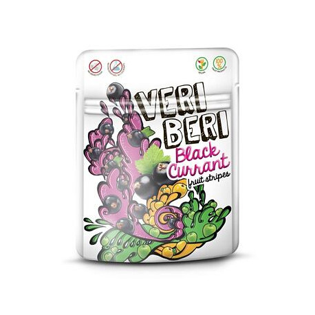 Veri Beri 100% Fruchtscheiben mit schwarzen Johannisbeeren