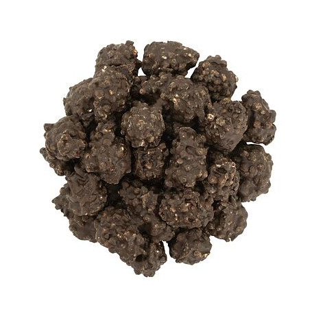 Heiße Schokoladenklumpen mit Preiselbeeren