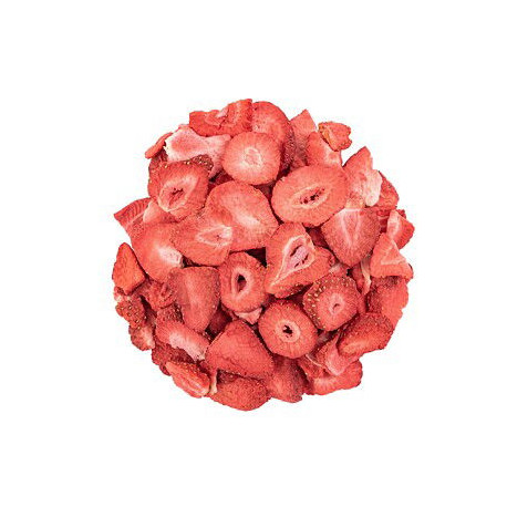 Erdbeeren gefriergetrocknete Scheiben - 100g