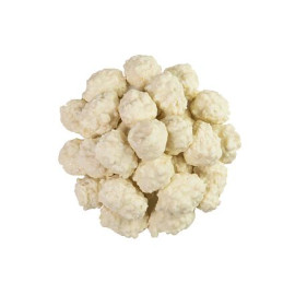 Schokoladenstückchen aus Joghurt mit Kokosnuss