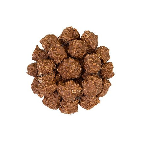 Milchklumpen mit Kokosnuss