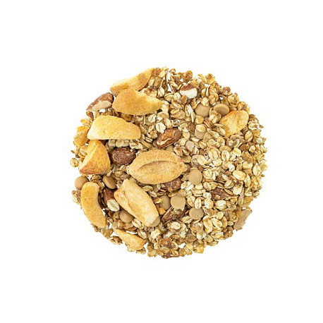 Granola gesalzenes Karamell mit Aprikosen