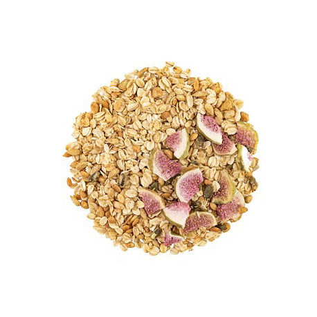 Feigengranola mit gerösteten Kernen