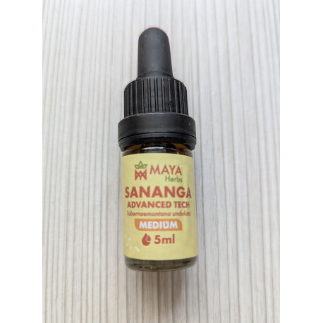 Sananga Tropfen Medium - 5ml - Tabernaemontana undulata