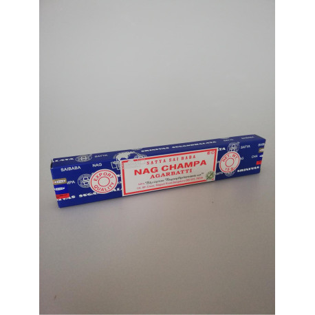 Nag Champa Agarbatti Räucherstäbchen - Klein - 15 g