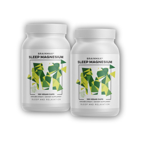 2x Schlaf Magnesium 320mg 100 Kapseln