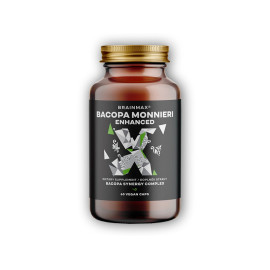 Enhanced Bacopa Monnieri 60 pflanzliche Kapseln