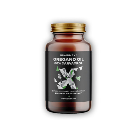 Oreganoöl 80% Carvacrol 100 pflanzliche Kapseln