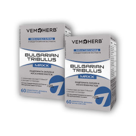 2x VemoHerb Bulgarischer Tribulus Maxx 60 Kapseln