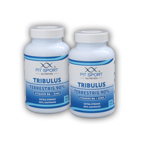 2x Tribulus Terrestris 90% + Vitamin B6 + Zink 100 Kapseln