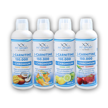 L-Carnitin 150000 + Chrom 1000ml - orange