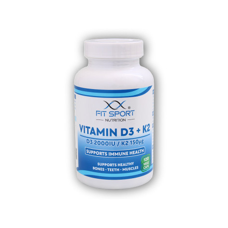 Vitamin D3 + K2 120 vegetarische Kapseln
