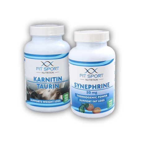 Carnitin Taurin 120 veggie caps + Synephrin 20mg 100 veggie tabs