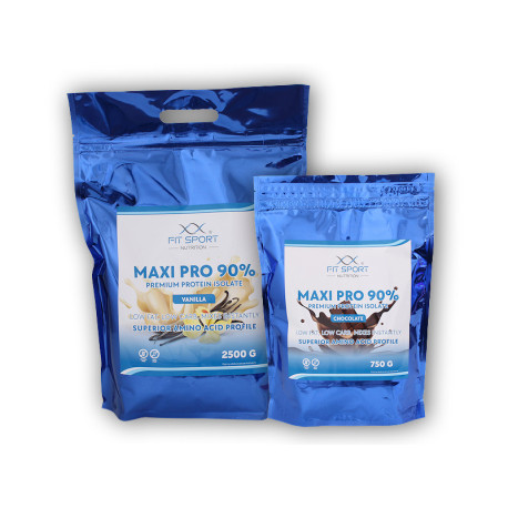 Maxi Pro 90% 2500g + Maxi Pro 90% 750g - Gesalzenes Karamell - Banane