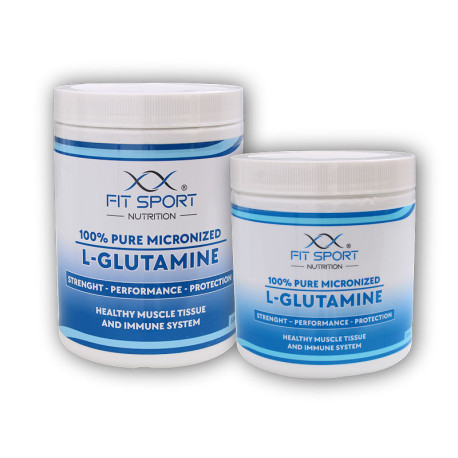 100% reines mikronisiertes L-Glutamin 550g + 330g
