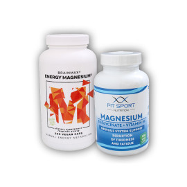 Energie Magnesium 1000mg 200cps + Magnesiumbisglycinat + Vitamin B6 120cps