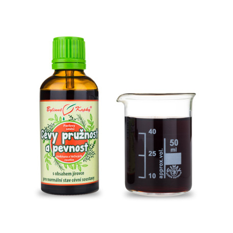 Tropfen für Elastizität und Festigkeit der Blutgefäße (Tinktur) 50 ml