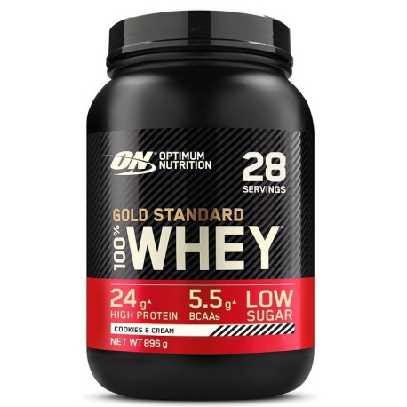 Optimum Nutrition 100% Whey Gold 900g Kekscreme