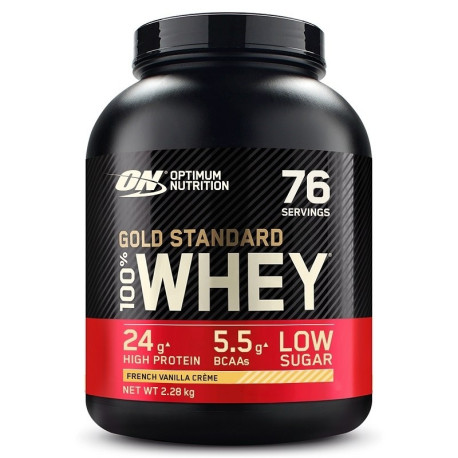 Optimum Nutrition 100% Whey Gold 2270g Französische Vanille