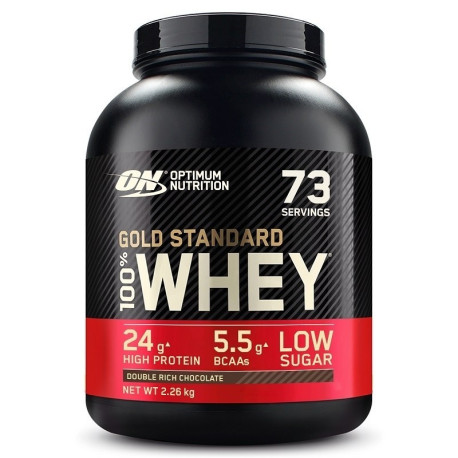 Optimum Nutrition 100% Whey Gold 2270g Doppelt Reiche Schokolade
