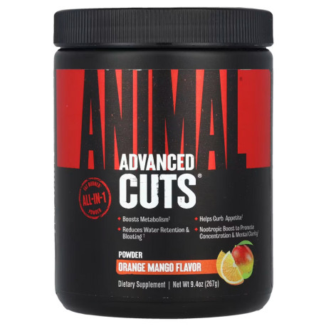 Universal Animal Cuts Pulver 265g Orange Mango