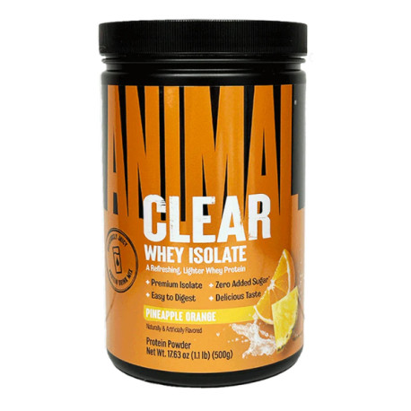 Animal Clear Whey 500g Ananas Orange