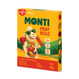 MONTI Frucht Tube Mix - 9x90g