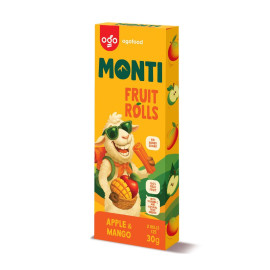 MONTI Frucht Tube Apfel & Mango - 30g