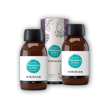 Holunderbeeren-Extrakt + Vitamin C 100ml Bio 1 + 1 GRATIS