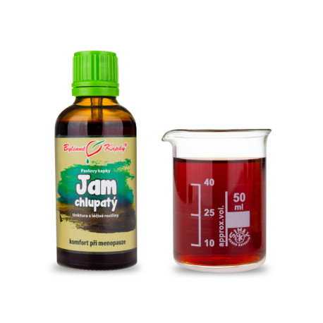 Yamswurzel (Yamswurzel) behaart - Dioscorea villosa Tropfen (Tinktur) 50 ml