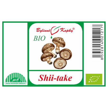 Shii-take BIO (Shiitake, Shiitake, Tenacious, Shii Take) - Kräutertropfen (Tinktur) 50 ml
