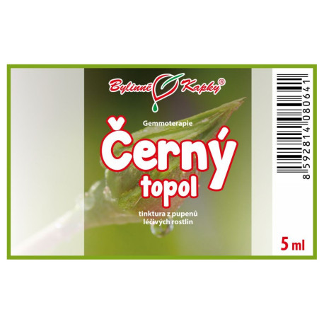 Knospen aus schwarzer Pappel 5 ml - Gemmotherapie
