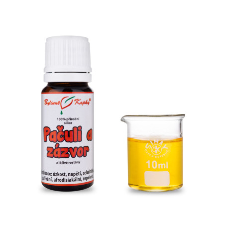 Patchouli - Ingwer 100% natürliche ätherische Öle - Ätherisches Öl 10 ml