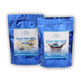 2x Maxi Pro 90% 750g - Erdbeere