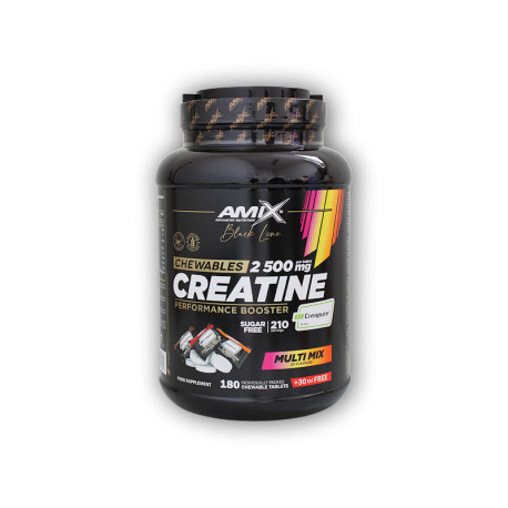 Black Line Creatine Creapure 2500mg 210 Kautabletten Zero Sugar Multi