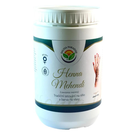 Henna Mehendi Traditionelles Tattoo auf Körper und Haarfarbe 400 g