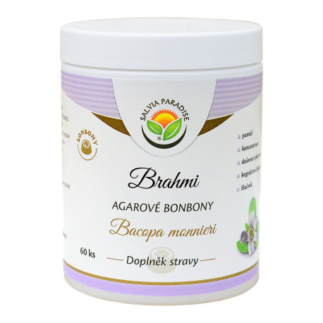 Brahmi – Bacopa monnieri agar Bonbons 60 Stück