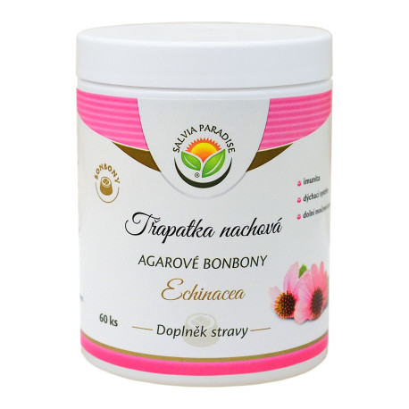 Echinacea – lila Conesalt-Agar-Bonbons 60 Stück