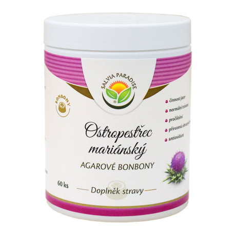 Milchdistel-Agar-Bonbons 60 Stück