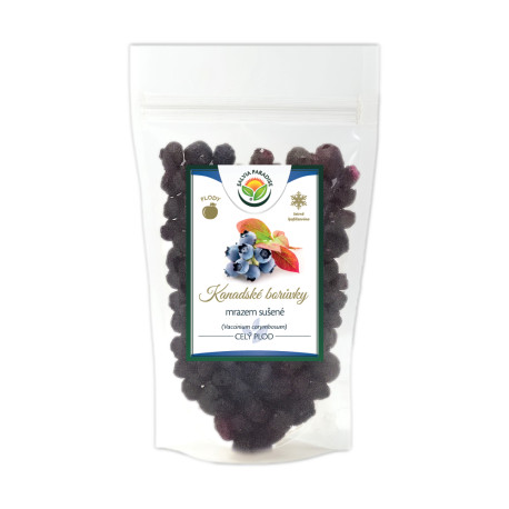 Gefriergetrocknete kanadische Heidelbeeren – gefriergetrocknete 20g