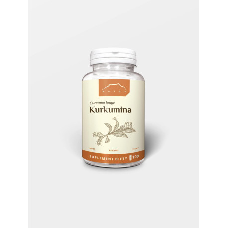 Curcumin mit Piperine-Extrakt 100 Kapseln x 500 mg - 100