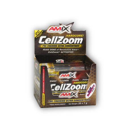 CellZoom Hardcore Aktivator 20x7g Tasche – Fruchtpunsch