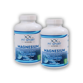 2x Magnesium GUTE NACHT 150 Gemüsekapseln – Magnesium Schlaf gut