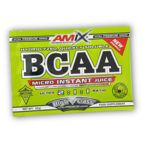 BCAA Micro Instant Juice 10g Beutel SONDERANGEBOT – grüner Apfel