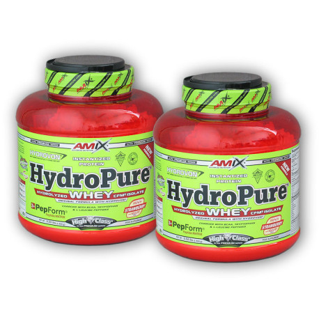 2x Hydro Pure Whey 1600g – doppelte Schokolade