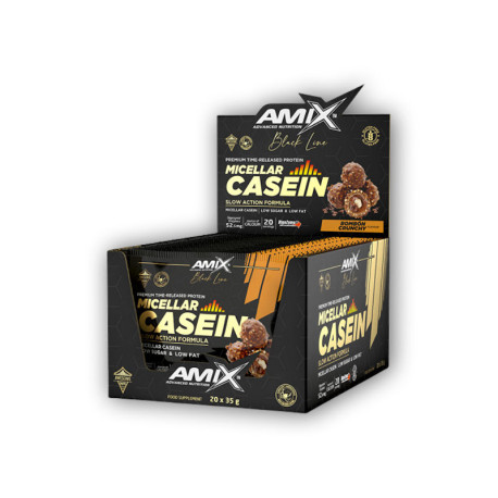 10x Black Line Micellar Casein 35g – SONDERANGEBOT – klassische Schokolade